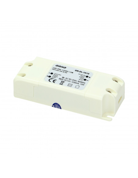 Zasilacz do LED  12VDC 15W, IP20