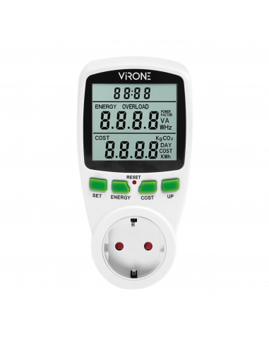 Jednotaryfowy watomierz, kalkulator...