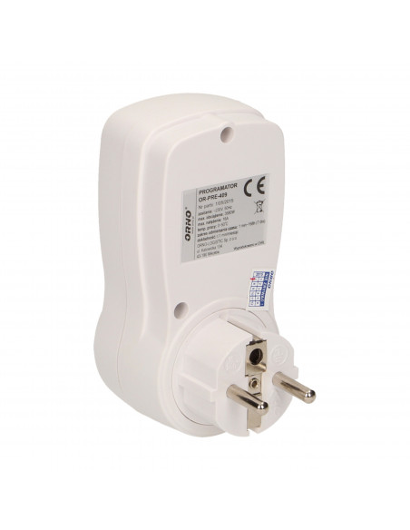 Elektroniczny programator czasowy, 16 programów