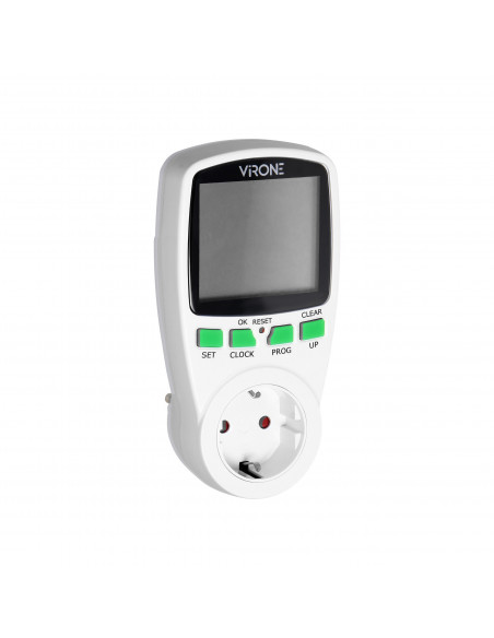 Elektroniczny programator czasowy z wyświetlaczem LCD, wersja Schuko