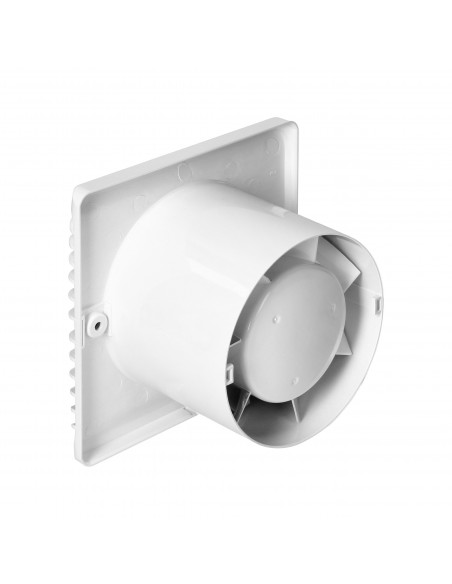 Wentylator łazienkowy 100mm, natynkowy, cichy - Standard