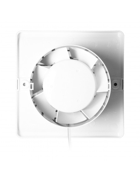 Wentylator łazienkowy 125mm - Przewód z wyłącznikiem