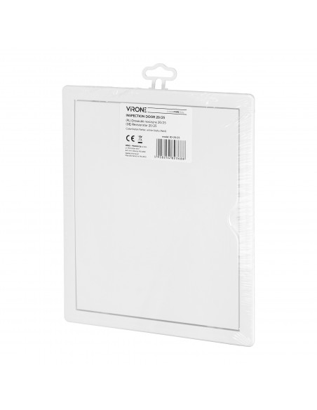 Drzwiczki rewizyjne 20/25 mm, kolor biały