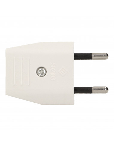 Wtyczka płaska bez uziemienia, 10A,...