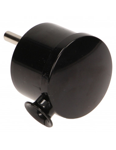 Wtyczka kątowa 2P+Z MINI, czarna