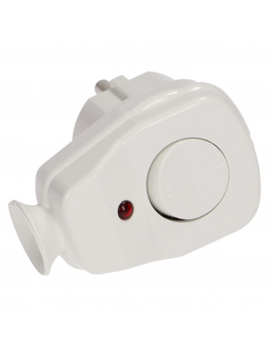 Wtyczka kątowa 2P+Z z włącznikiem i...