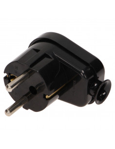 Wtyczka kątowa 2P+Z Schuko,...