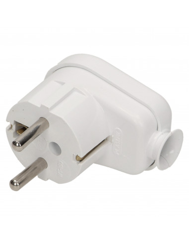 Wtyczka kątowa 2P+Z z podświetleniem,...