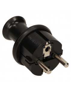 Wtyczka prosta 2P+Z Schuko,... 2