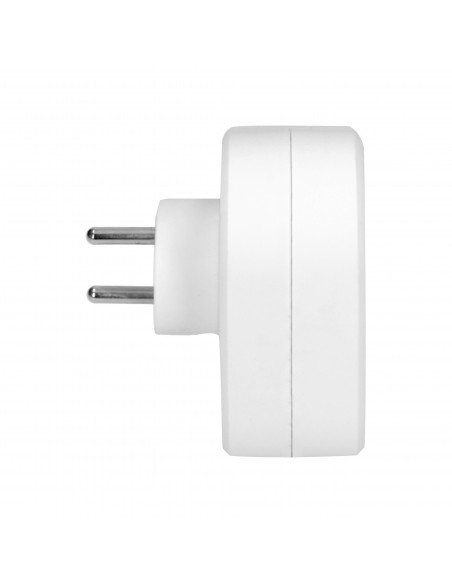 Rozgałęźnik 3x2P+Z, biały 