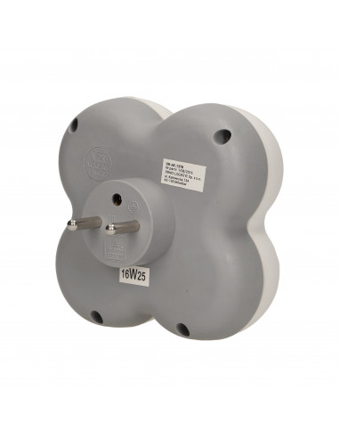 Rozgałęźnik, 3 gniazda 2P+Z z...