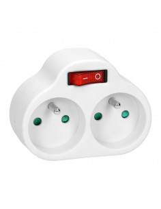 Rozgałęźnik 2x2P+Z z...