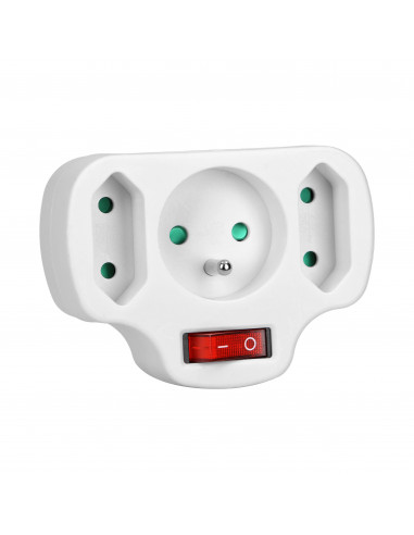 Rozgałęźnik 1x2P+Z, 2x2P/II z...