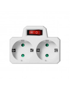 Rozgałęźnik 2x2P+Z (Schuko)... 2