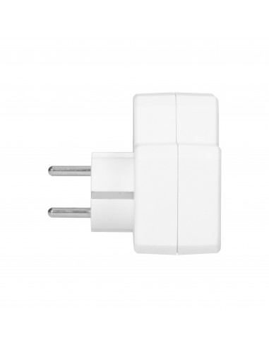 Rozgałęźnik 1x2P+Z (Schuko), 2x2P/II...