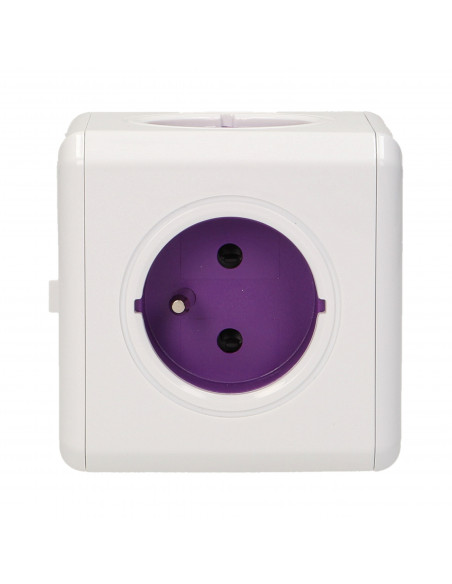 Rozgałęźnik Power Cube ReWirable + 4 wtyczki podróżne