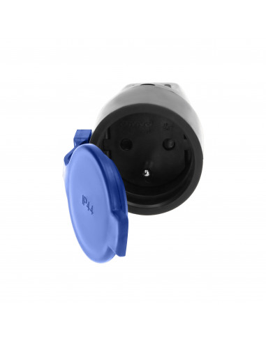 Gniazdo gumowe proste IP44 z...