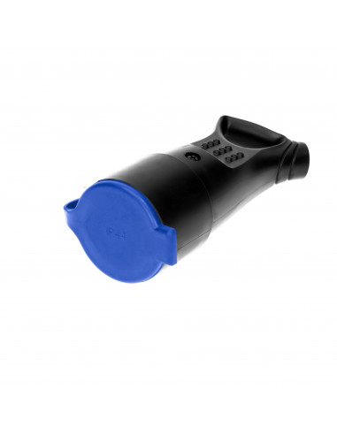 Hermetyczne gniazdo gumowe 2P+Z,...