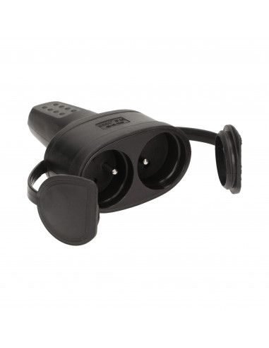 Hermetyczne, podwójne gniazdo gumowe...