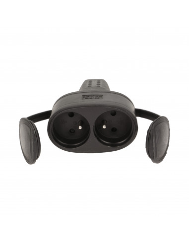 Hermetyczne, podwójne gniazdo gumowe...