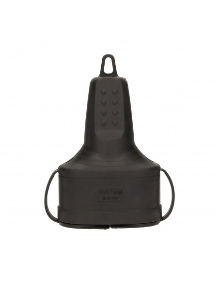 Hermetyczne, podwójne gniazdo gumowe 2P+Z, IP44