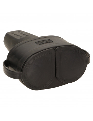 Hermetyczne, podwójne gniazdo gumowe...