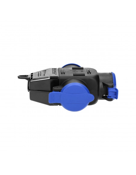 Rozgałęźnik bryzgoszczelny i odporny na uderzenia, IP44, 3 gniazda 2P+Z, 16A, 230V AC, wersja schuko