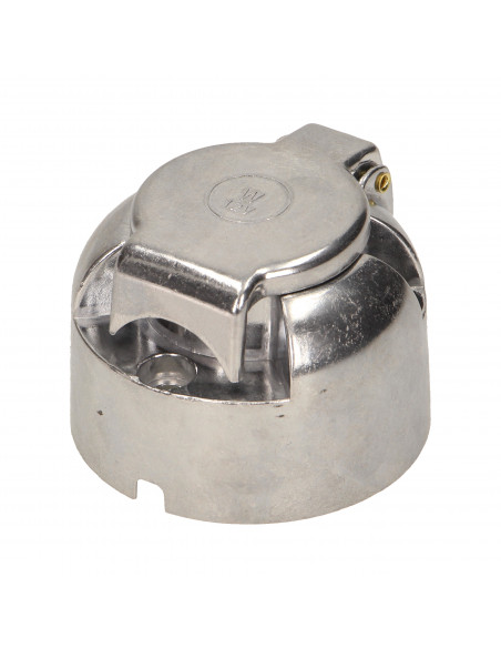 Gniazdo przyczepy, aluminiowe 7 pinów, 12/24V
