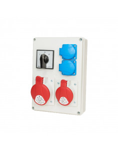 Rozdzielnica 1x16A/5P,...