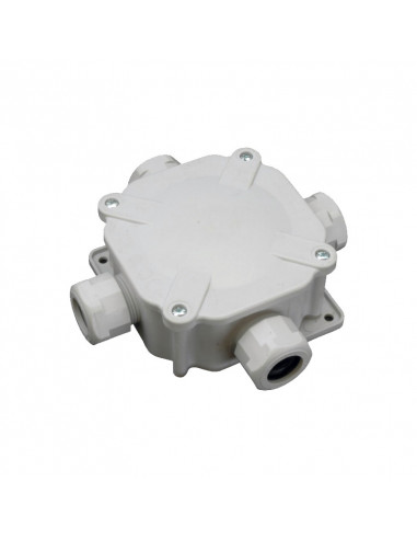 Puszka hermetyczna IP67 / 4 dławnice...