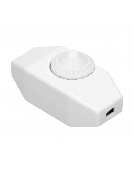 Ściemniacz nakablowy biały