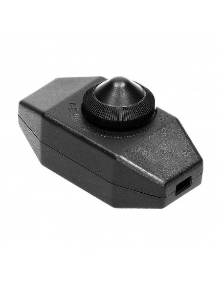 Ściemniacz nakablowy czarny