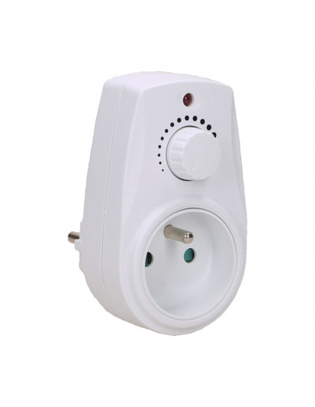 Ściemniacz z dodatkowym gniazdem sieciowym, max.280W