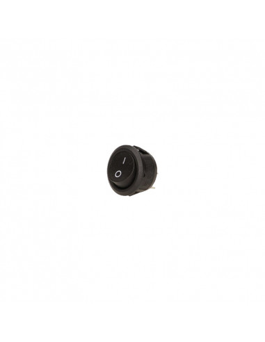 Wyłącznik kołyskowy, czarny