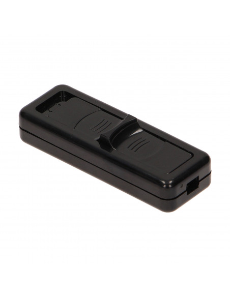 Wyłącznik suwakowy, jednotorowy 2,5A, czarny