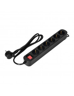 Przedłużacz 6-krotny 2P+Z...