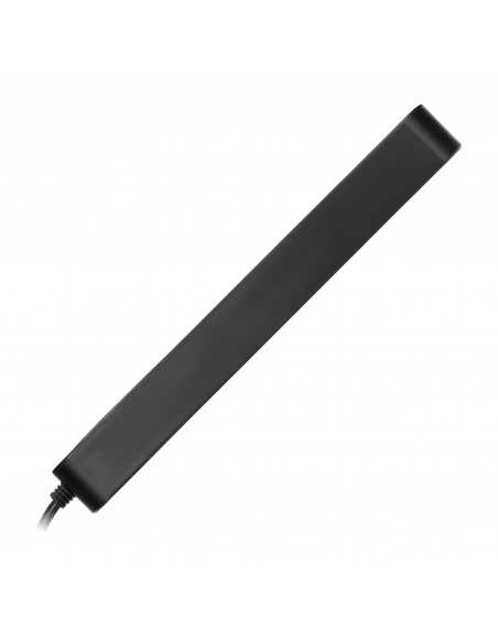  Listwa przeciwprzepięciowa, 5 gniazd 2P+Z (Schuko), kabel 1,5m, z wyłącznikiem podświetlanym dwutorowym,...