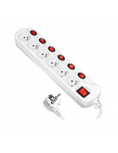  Listwa zasilająca "Multiswitch", 6...