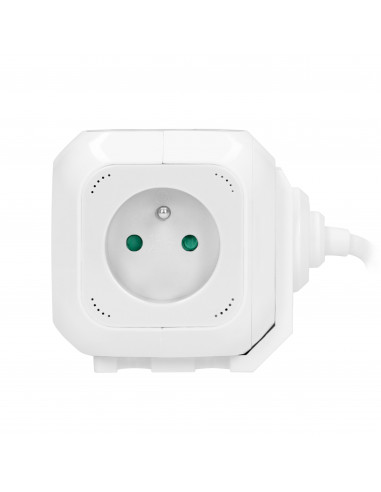 Przedłużacz 4 krotny 2P+Z, ładowarka...