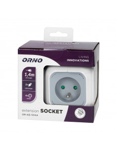 Przedłużacz 4 krotny 2P+Z,... 2