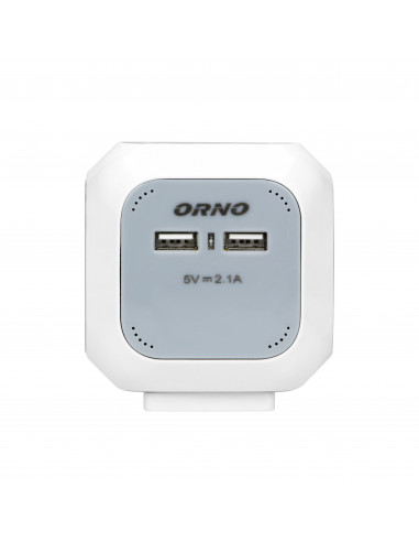 Przedłużacz 4 krotny 2P+Z, ładowarka...