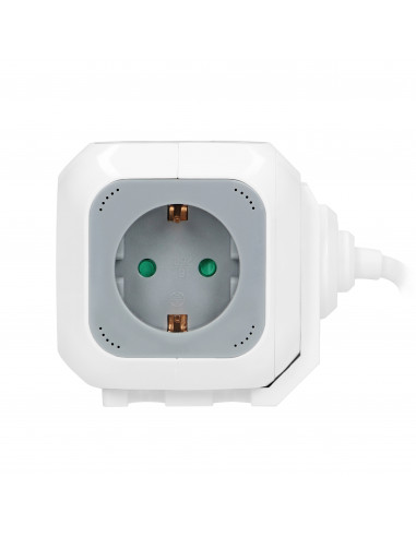 Przedłużacz 4 krotny 2P+Z (schuko),...