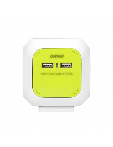 Przedłużacz Kostka 4-krotny(Schuko) z...