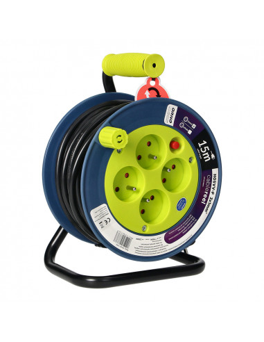 Przedłużacz bębnowy MINI, 4 gniazda...