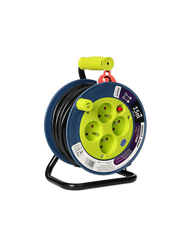 Przedłużacz bębnowy MINI, 4 gniazda...