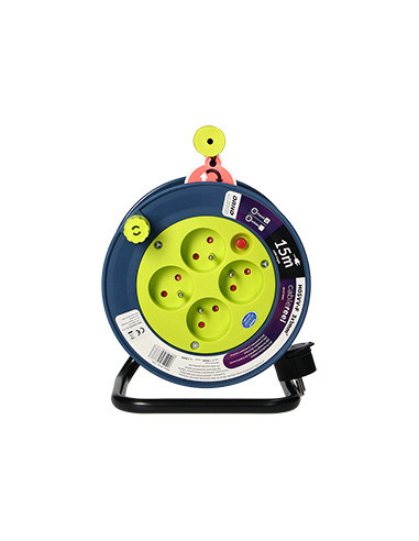 Przedłużacz bębnowy MINI, 4 gniazda...