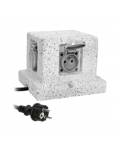 Gniazdo ogrodowe SŁUPEK, kabel gumowy...