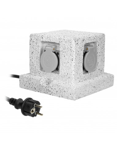 Gniazdo ogrodowe SŁUPEK, 4x2P+Z...