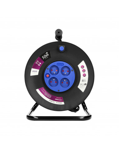  Przedłużacz bębnowy, 4 gniazda 2P+Z,...