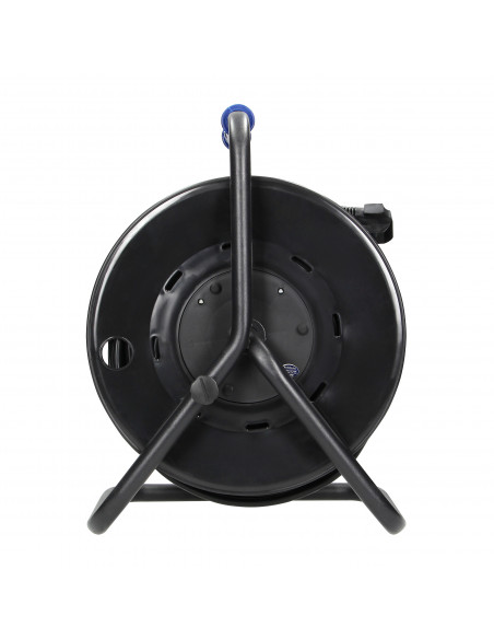  Przedłużacz bębnowy, 4 gniazda 2P+Z, kabel PVC H05VV-F 3x1,5mm², długość - 50m, STAŁE GNIAZDA, termik,...